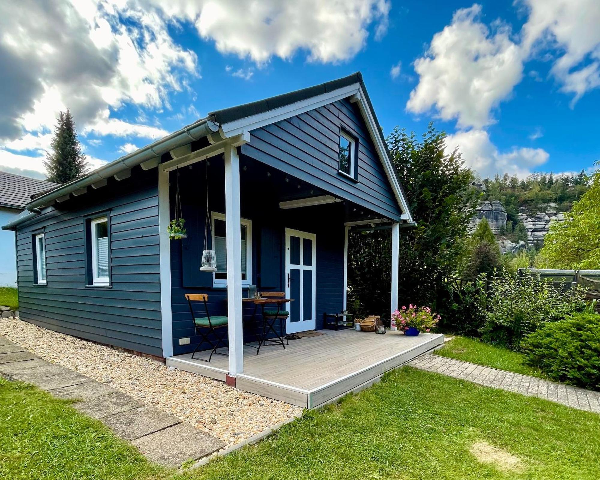 Erholen Im Tiny House Am Waldrand Villa Kurort Oybin Ngoại thất bức ảnh